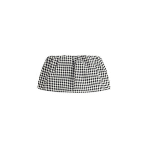 Miu Miu Vichy pattern Miniskirt