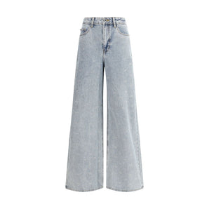 Self-Portrait Bow Diamond Jeans