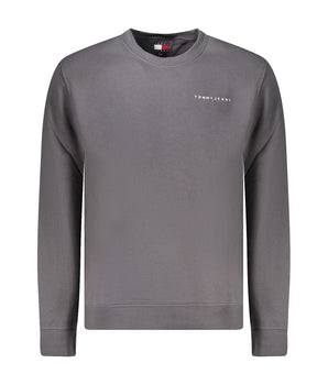 Tommy Hilfiger Gray Cotton Men Sweater