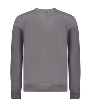 Tommy Hilfiger Gray Cotton Men Sweater