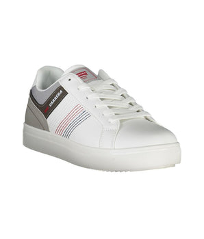 Carrera White Polyester Sneakers