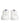 Dolce &amp; Gabbana White Miami Leather Low Top Sneakers Shoes