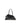 The Attico Black Calf Leather Bos Taurus Shoulder Bag