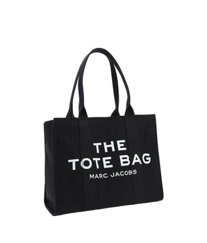 Marc Jacobs Black Cotton Shoulder Bag