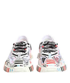 Dolce &amp; Gabbana Multicolor Low Top NS1 Men Sneakers Shoes