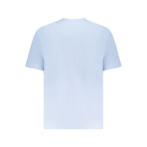 Hugo Boss Blue Cotton Men T-Shirt