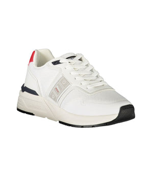 Blauer White Polyester Men Sneaker