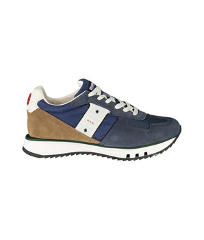 Blauer Blue Leather Men Sneaker