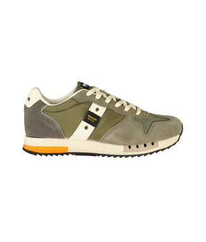 Blauer Green Polyester Men Sneaker
