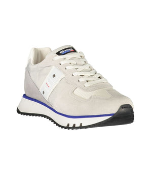 Blauer Gray Leather Men Sneaker