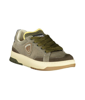Blauer Green Leather Men Sneaker