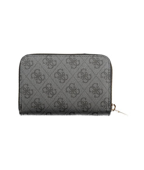 Guess Jeans Black Polyethylene Women Wallet