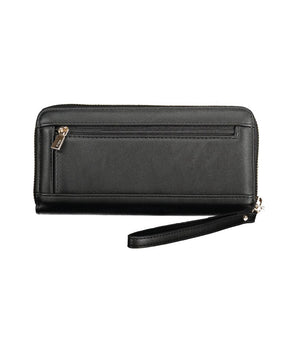 Guess Jeans Black Polyethylene Women Wallet