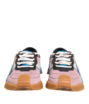 Dolce &amp; Gabbana Multicolor Low Top NS1 Men Sneakers Shoes