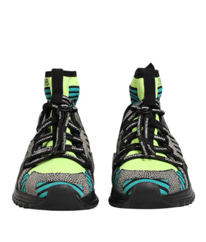 Dolce &amp; Gabbana Multicolor Sorrento Socks Men Sneakers Shoes
