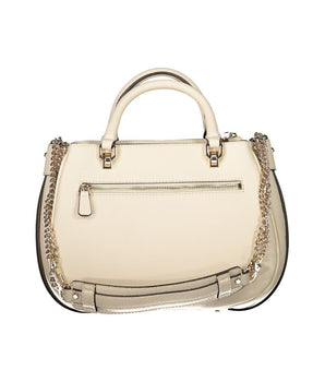Guess Jeans Beige Polyethylene Handbag