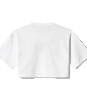 Comme Des Fuckdown White Cotton Women T-Shirt