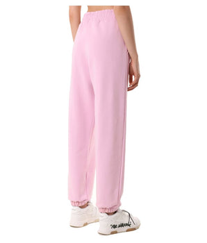 Comme Des Fuckdown Pink Cotton Women Sweatpant