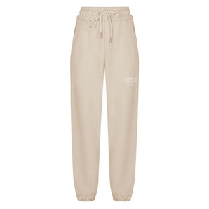 Comme Des Fuckdown Beige Cotton Women Sweatpant