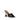 Amina Muaddi Black Calf Bos Taurus Platform Sandals