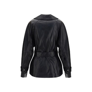 Rohe Double-breasted leather Jacket