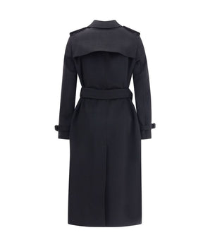 Burberry Black Cashmere Coat