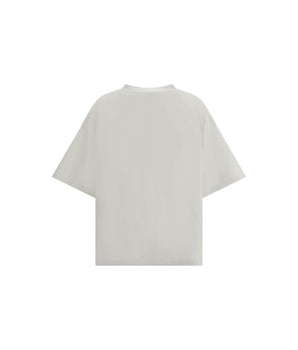 Balenciaga Gray Cotton T-Shirt