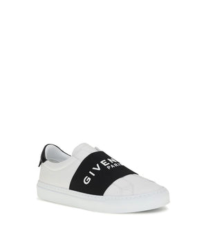 Givenchy White Calf Leather Bos Taurus Low Top Sneakers