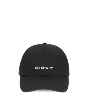 Givenchy Black Cotton Cap (Baseball Hat)