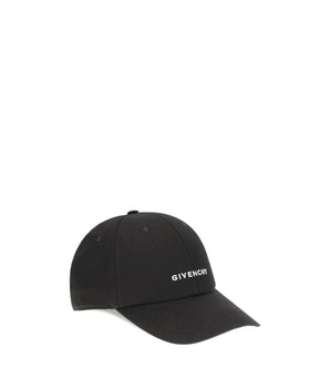 Givenchy Black Cotton Cap (Baseball Hat)