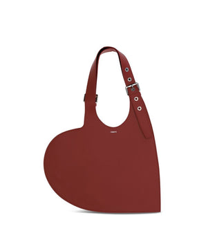 Coperni Bordeaux Calf Leather Bos Taurus Shoulder Bag