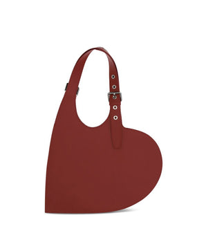 Coperni Bordeaux Calf Leather Bos Taurus Shoulder Bag