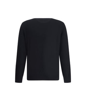 ZEGNA Black Cashmere Cashmere Sweater