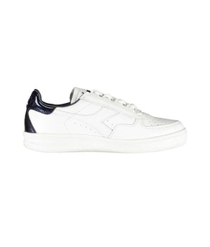 Diadora White Fabric Sneaker