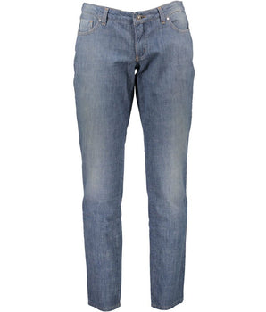 Costume National Blue Cotton Women Jean