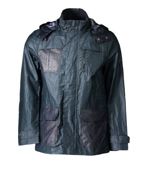 Geox Green Polyester Men Jacket