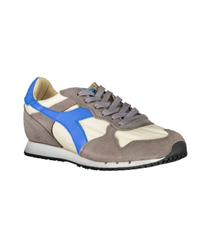 Diadora Gray Fabric Sneaker
