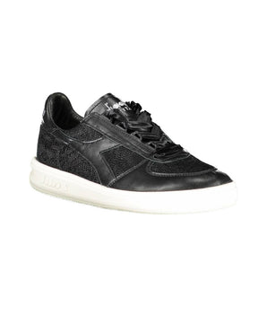 Diadora Black Fabric Sneaker