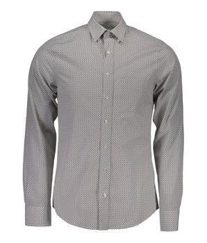 Gant Bianco Cotton Men Shirt