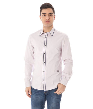 Costume National Pink Cotton Shirt