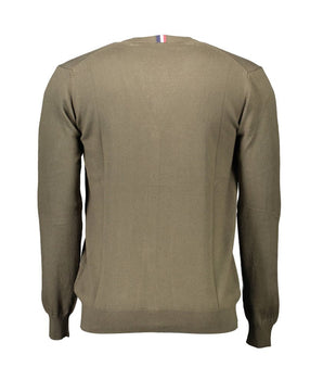 US POLO ASSN. Green Cotton Sweater