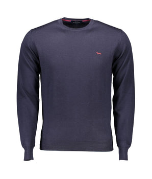 Harmont & Blaine Blue Wool Sweater