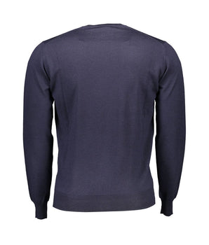 Harmont & Blaine Blue Wool Sweater
