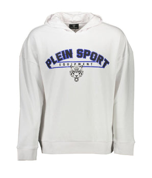 Men's Plein Sport White Cotton Sweater