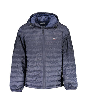 Levi's Blue Polyester Men Jacket