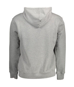 North Sails Gray Cotton Men Sweater