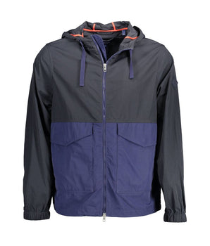 Gant Blue Polyamide Men Jacket