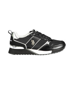 U.S. POLO ASSN. White Polyester Sneaker