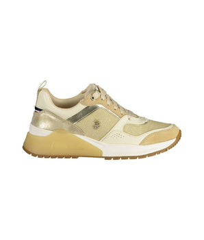 U.S. POLO ASSN. Gold Polyester Sneaker