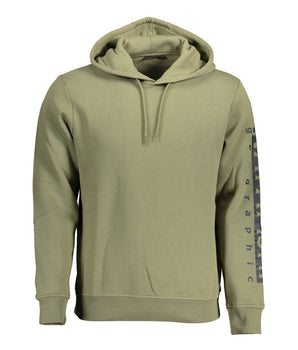 Napapijri Green Cotton Men Sweater